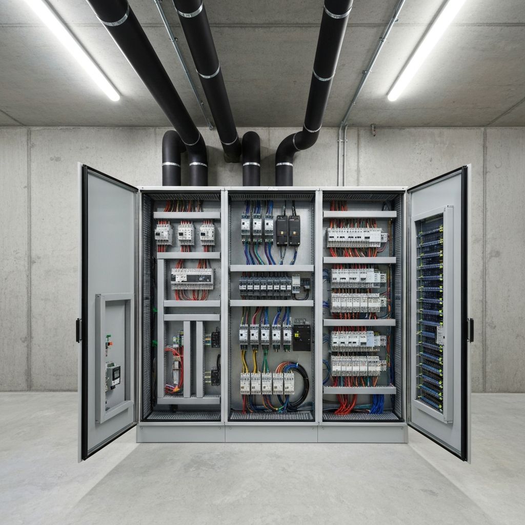 Car wash motor control panel replacement