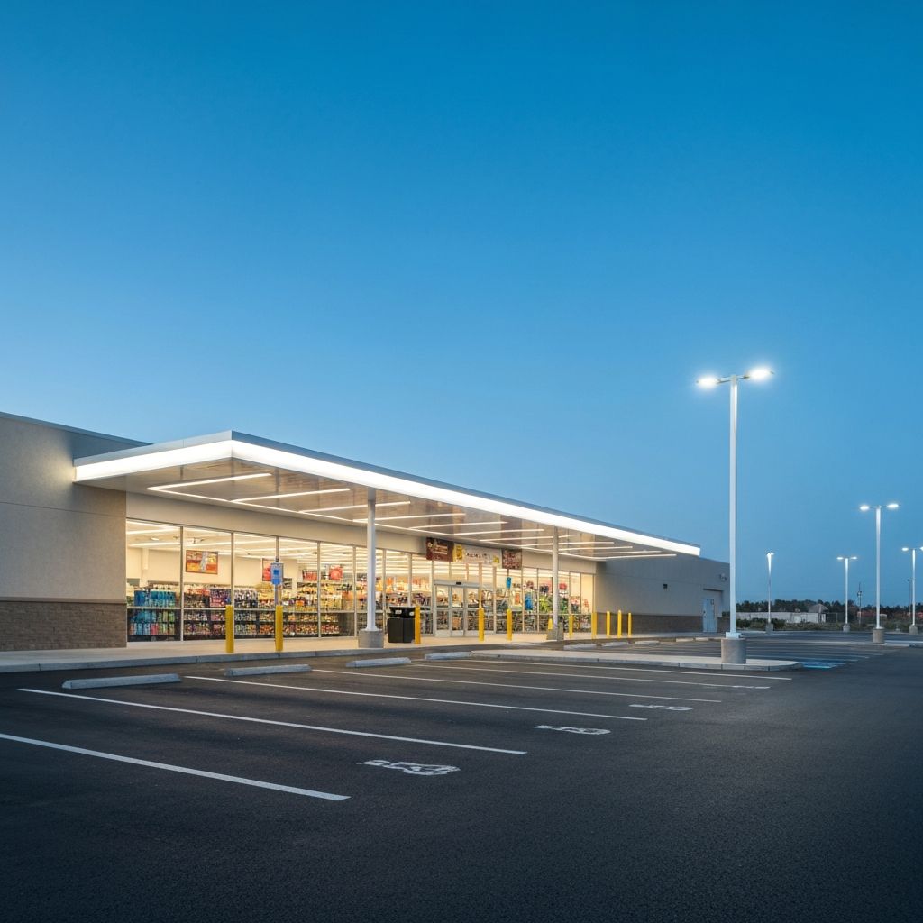 Convenience store electrical panel with refrigeration circuits and dedicated cooler feeds