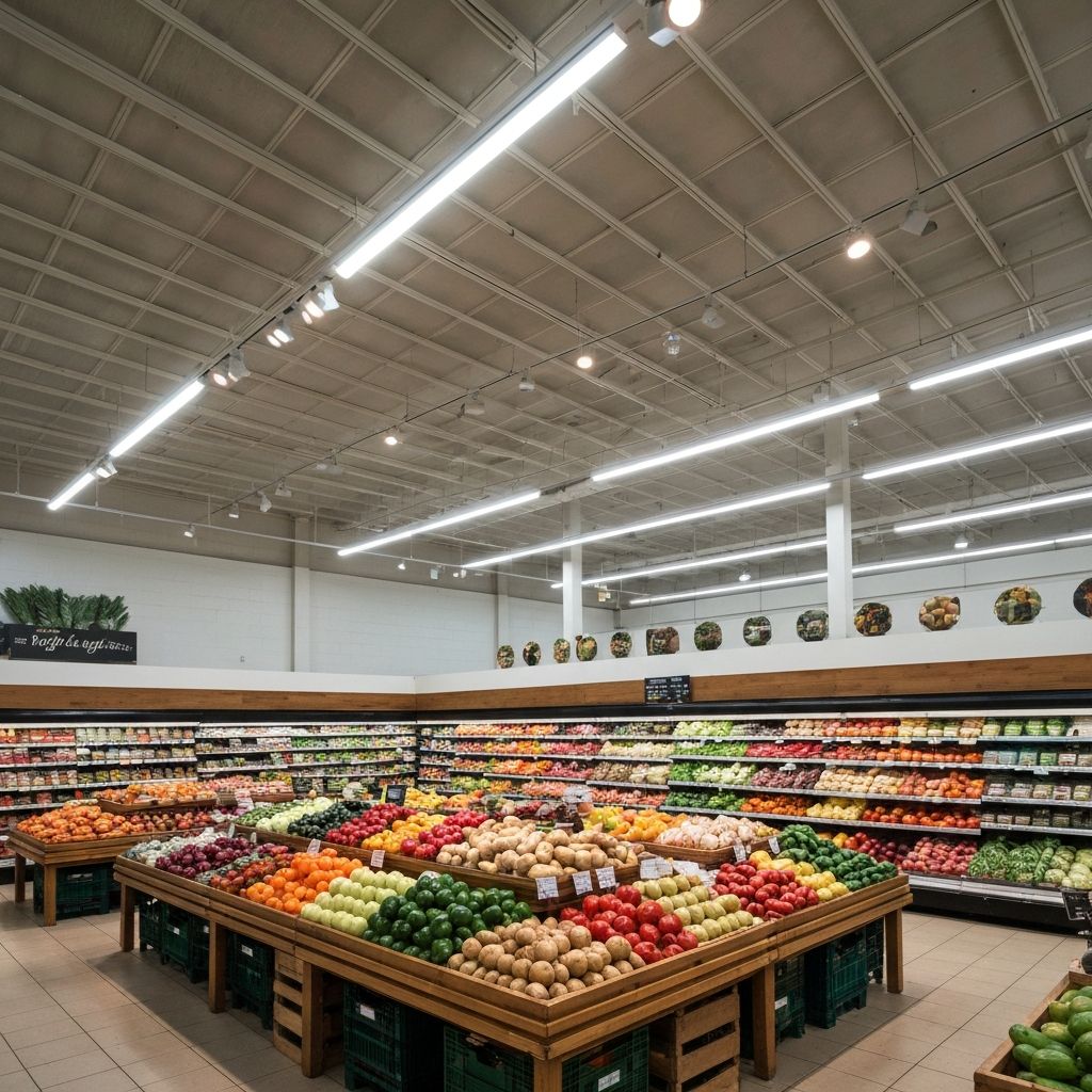 Grocery Stores & Supermarkets electrical services