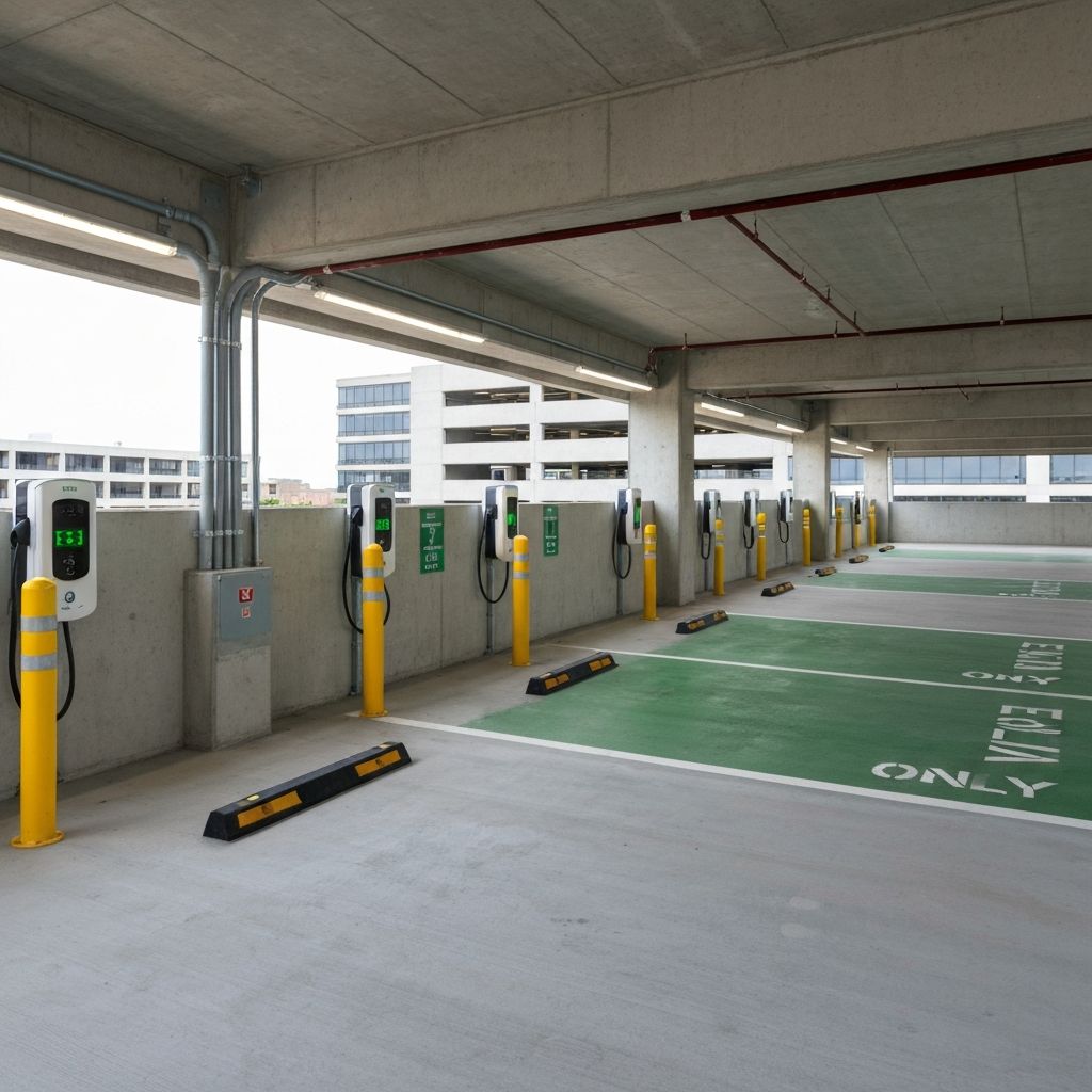 University campus EV charging deployment