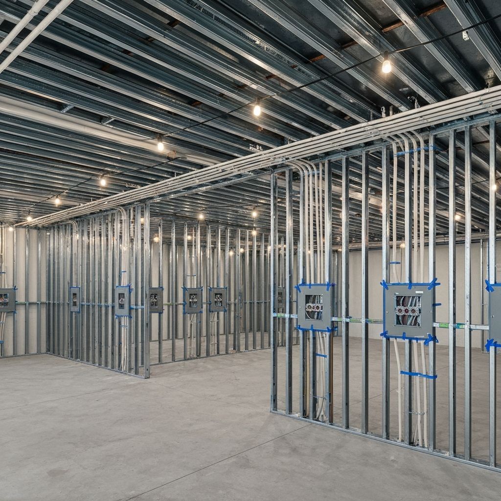 Ground-up commercial electrical build