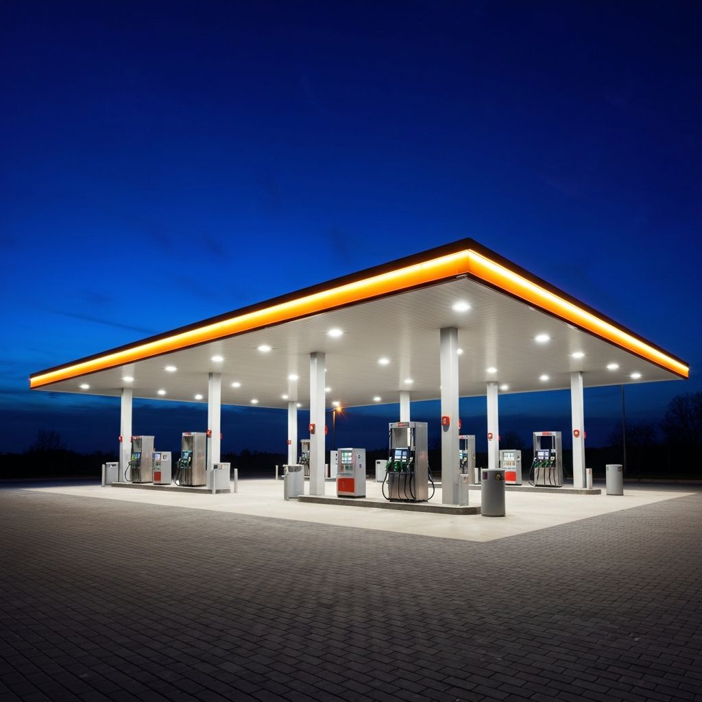 Brand compliance fuel station remodel