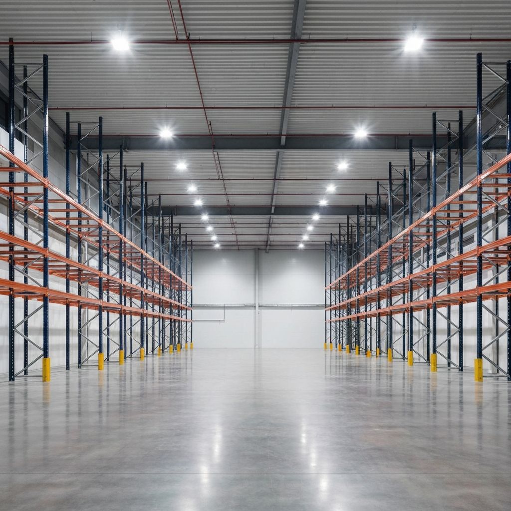 Warehouse high-bay LED conversion