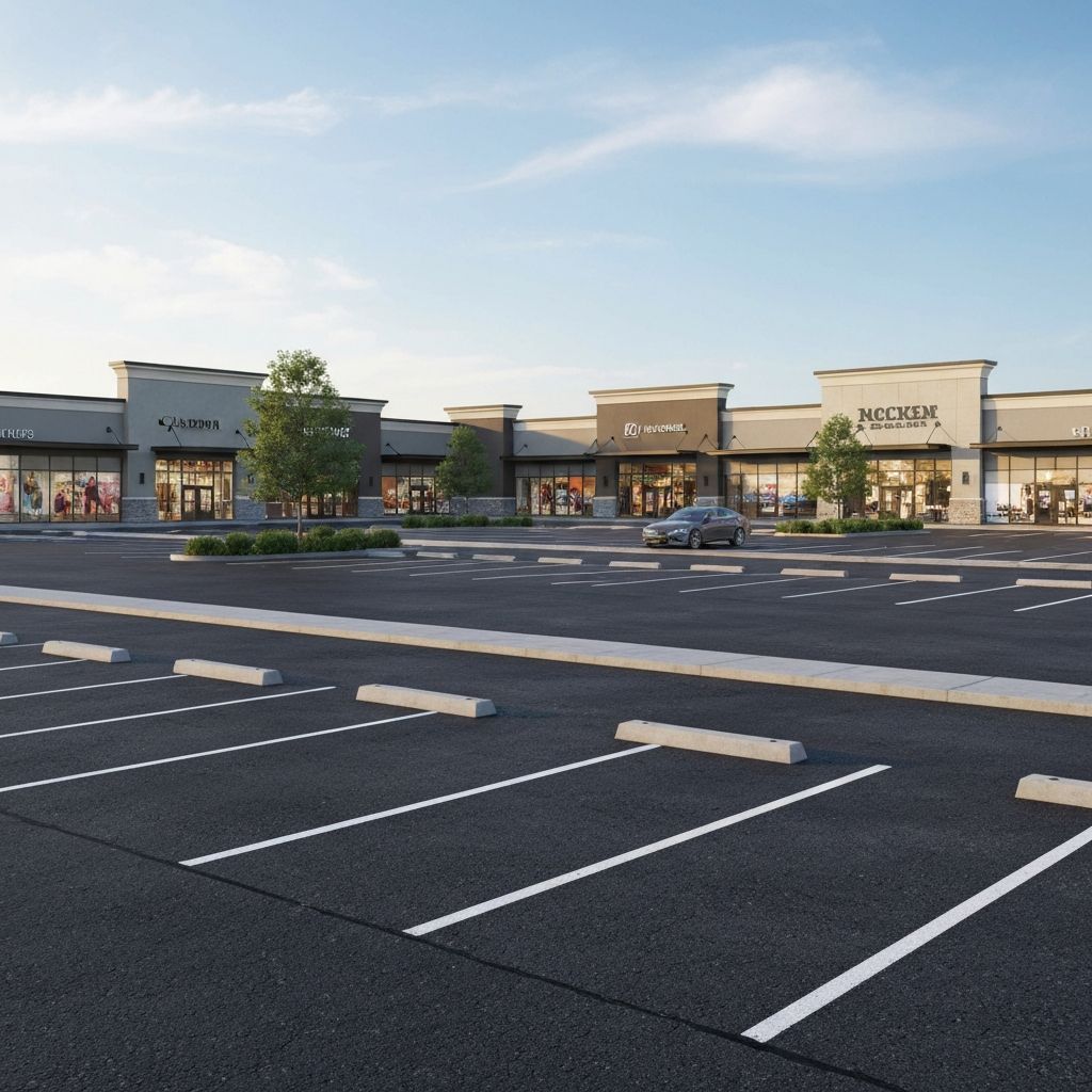 Retail Pad Site Utility Trenching