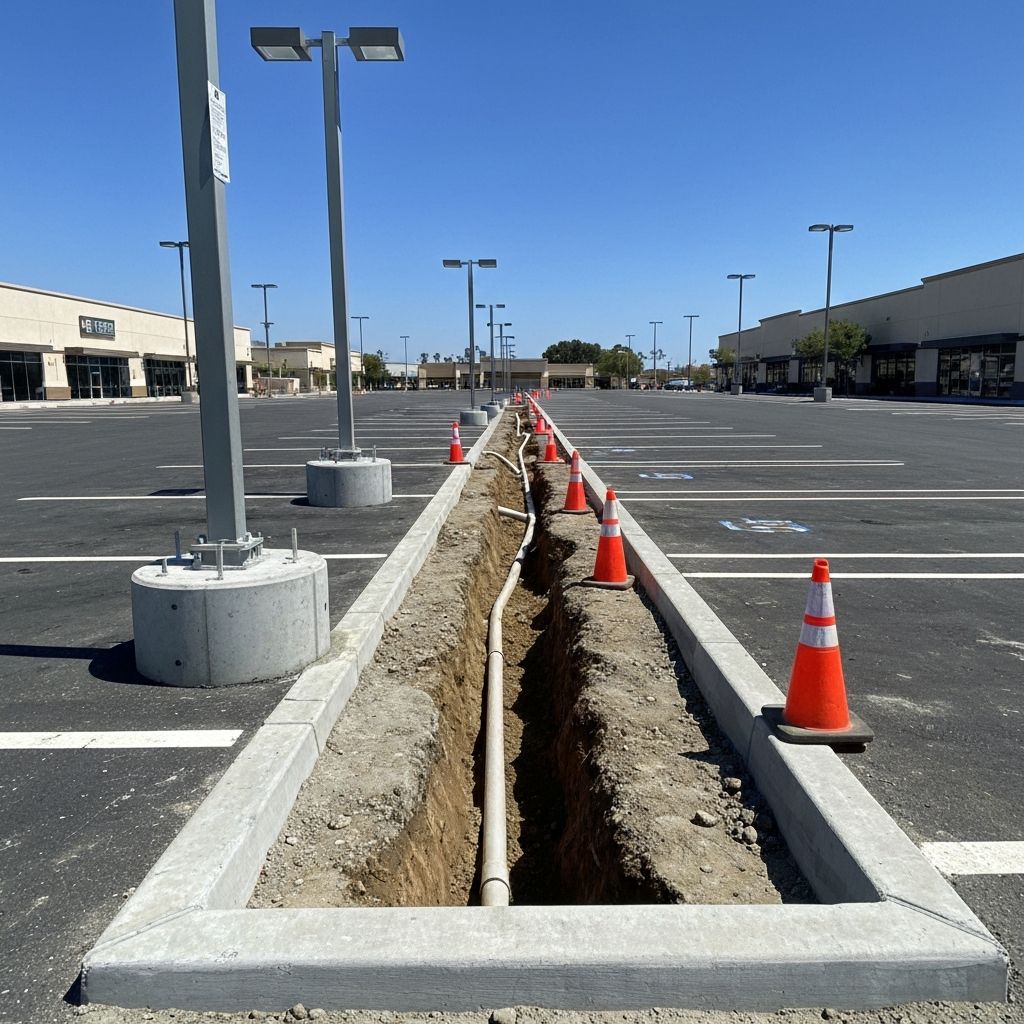 Warehouse Expansion Perimeter Conduit