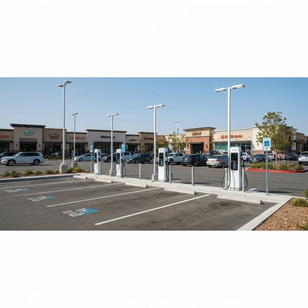 Retail Center Customer EV Stations